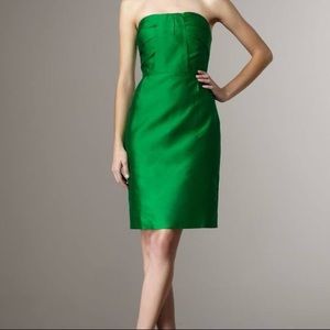 Size 6 Kate Spade green strapless dress